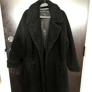 Lucky Brand Faux Shearling Coat